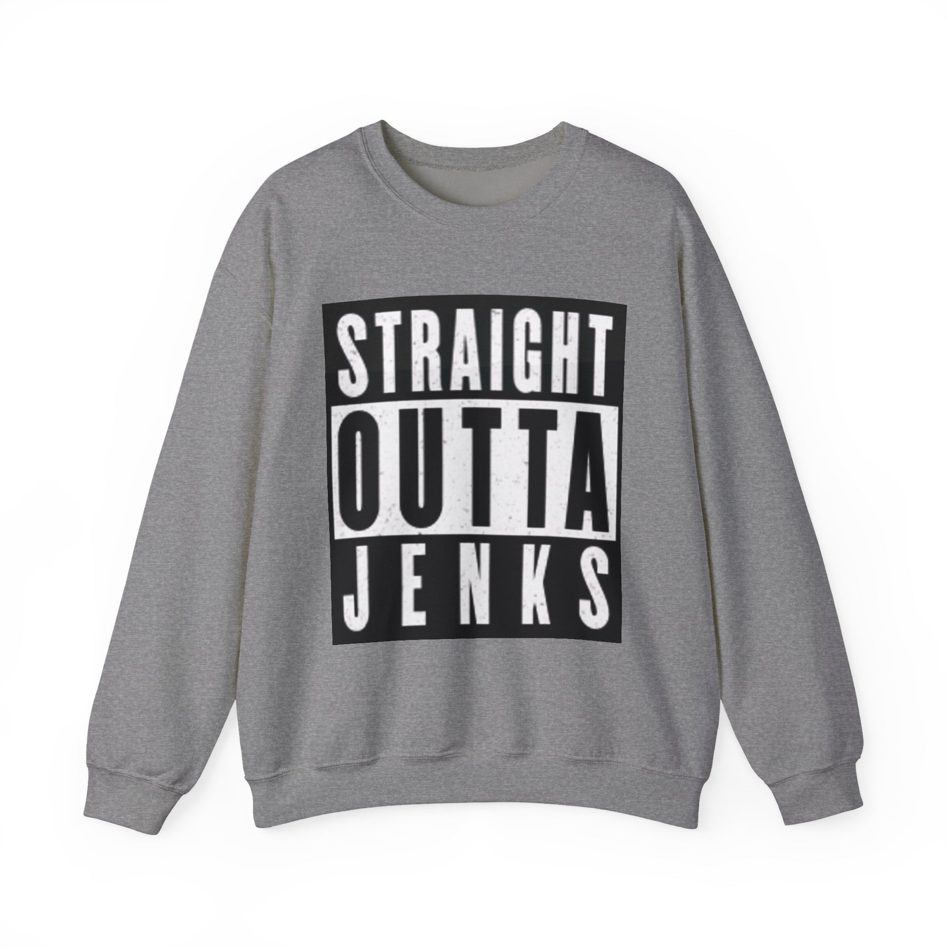 Straight Outta Jenks Unisex Crewneck Sweatshirt, Cozy Pullover for Casual Wear, Perfect Gift for Friends and Family, Ideal for [...]