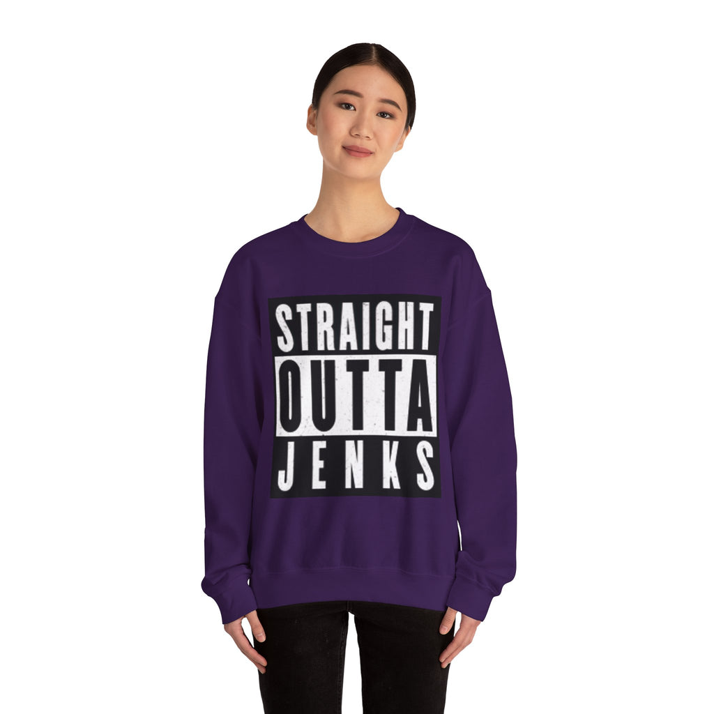 Straight Outta Jenks Unisex Crewneck Sweatshirt, Cozy Pullover for Casual Wear, Perfect Gift for Friends and Family, Ideal for [...]