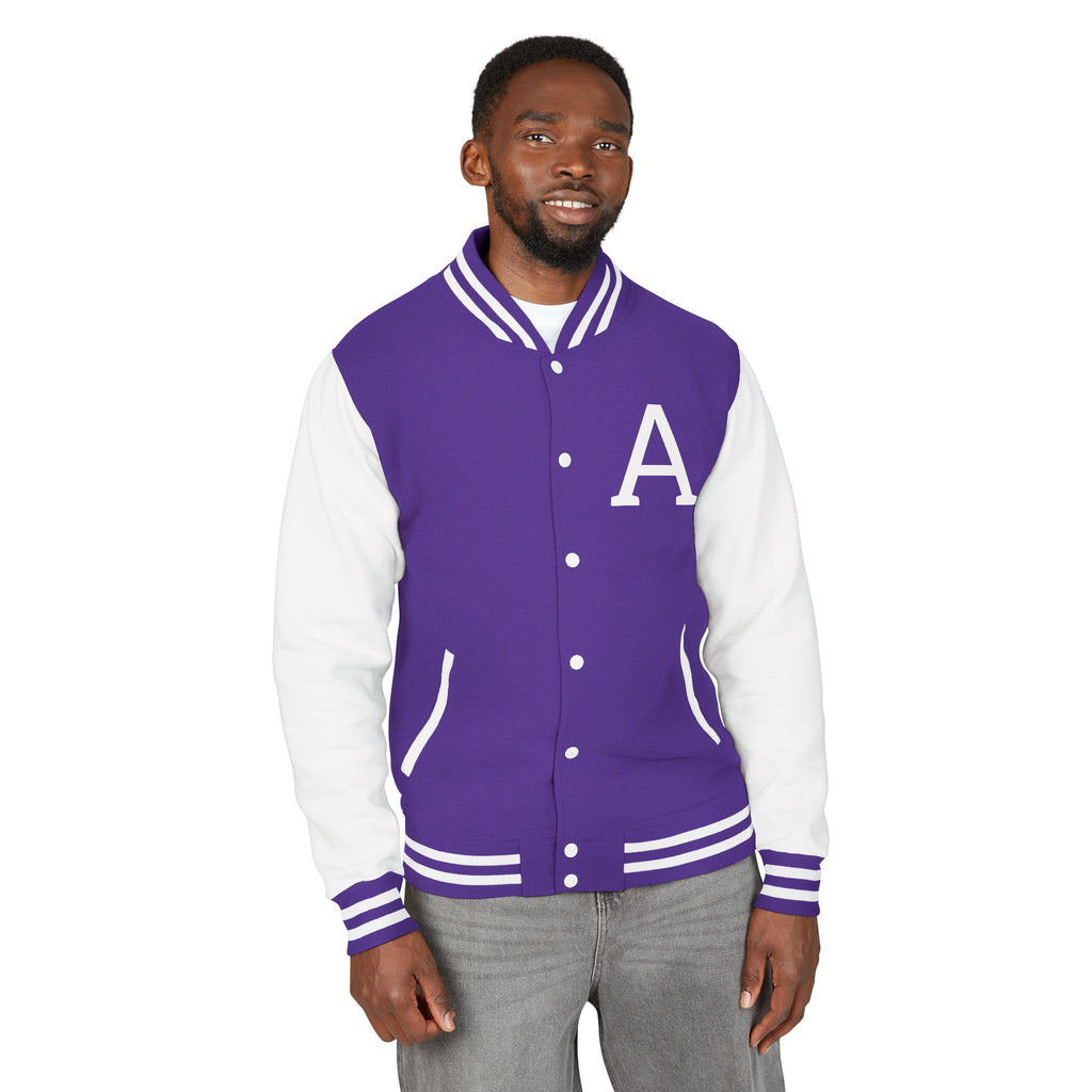 Unisex Heavyweight Letterman Jacket, Varsity Style Outerwear, Custom Team Jacket, Perfect Gift