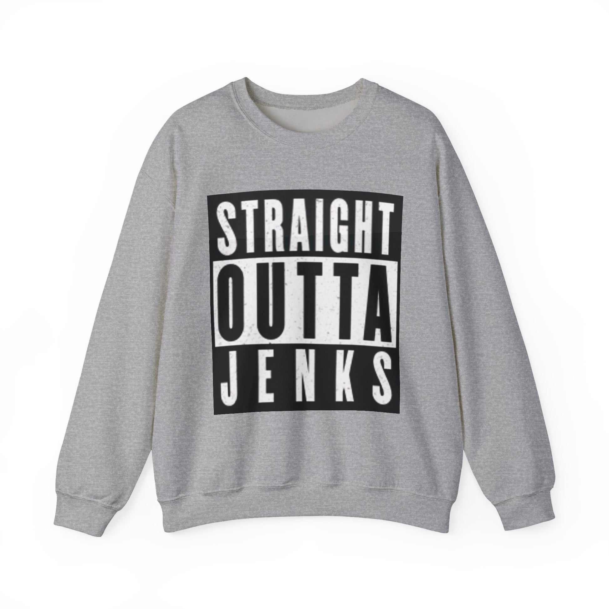 Straight Outta Jenks Unisex Crewneck Sweatshirt, Cozy Pullover for Casual Wear, Perfect Gift for Friends and Family, Ideal for [...]