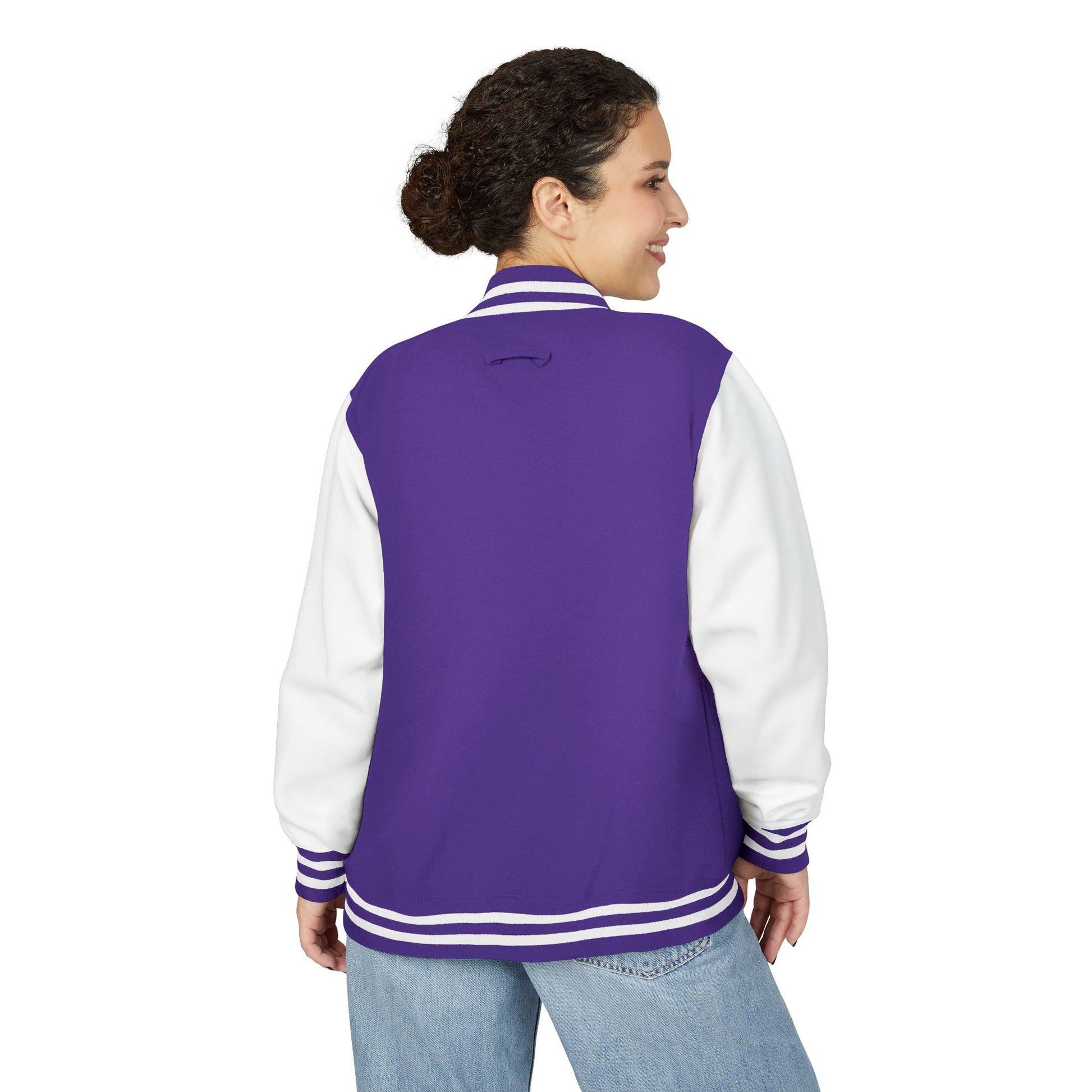 Unisex Heavyweight Letterman Jacket, Varsity Style Outerwear, Custom Team Jacket, Perfect Gift