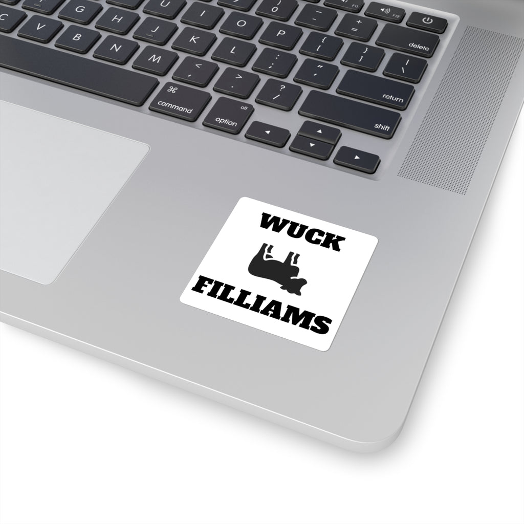 Witty Humor Square Stickers | Fun Laptop Decal, Quirky Gift for Cow Lovers, Hilarious Room Decor, Great for Parties
