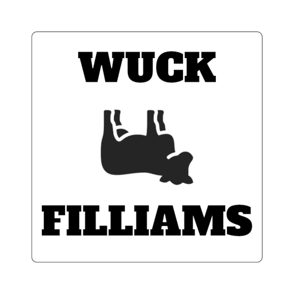 Witty Humor Square Stickers | Fun Laptop Decal, Quirky Gift for Cow Lovers, Hilarious Room Decor, Great for Parties